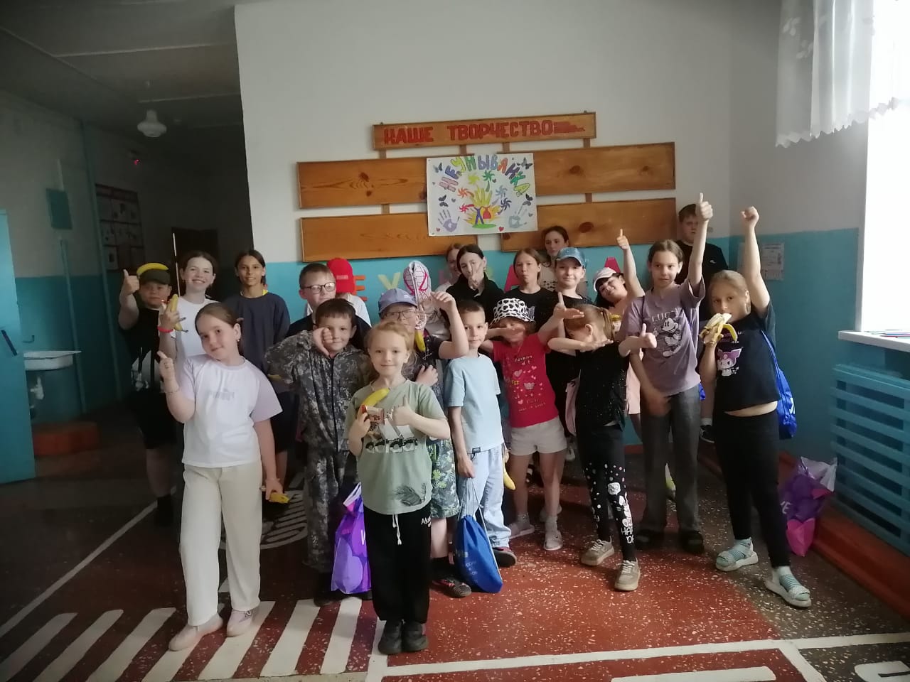 Открытие лагеря.